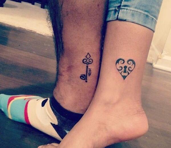عکس تاتو کبوتر کوچک