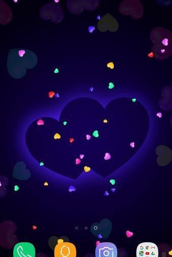 عکس پس زمینه قلب آبی