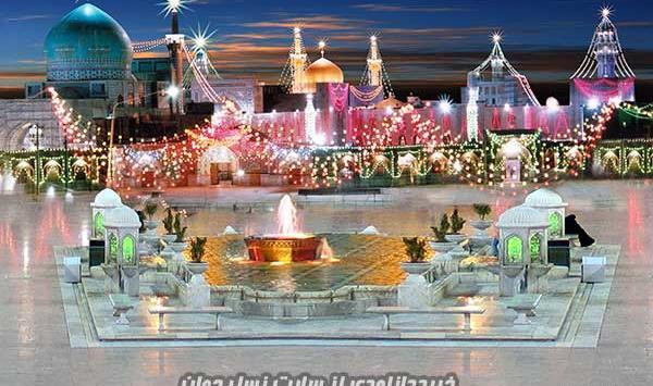 عکس بک گراند ضریح امام رضا