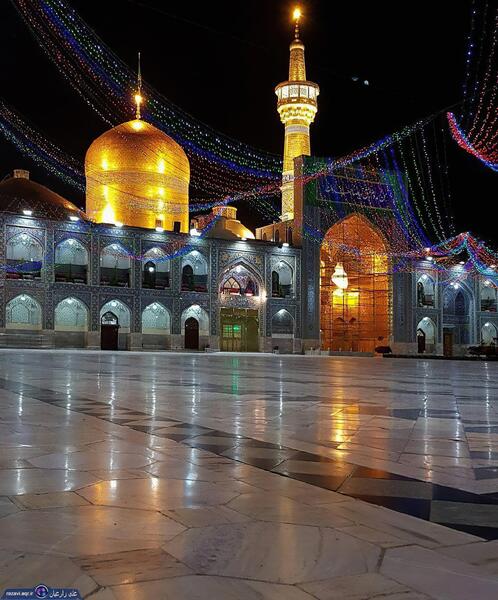 عکس بک گراند ضریح امام رضا