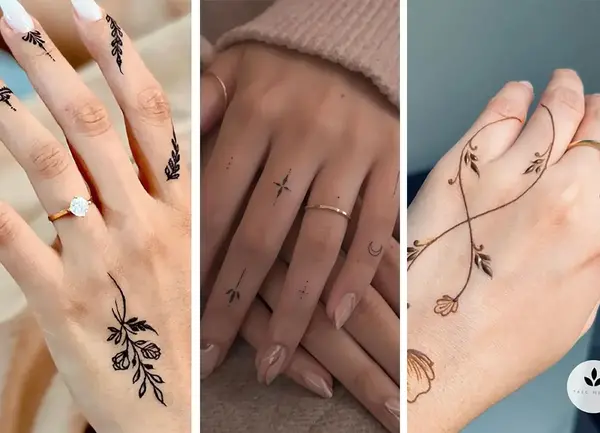 عکس تاتو فانتزی کوچک