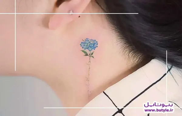 عکس تتو عقرب رو گردن
