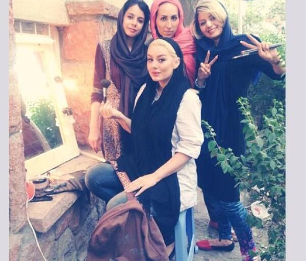 عکس تاتو صورت سحر قریشی