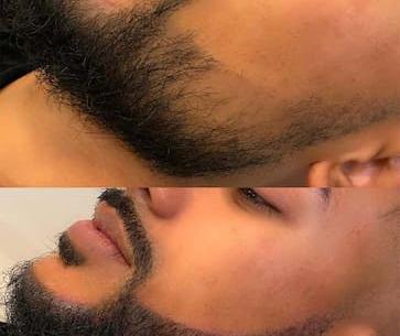 عکس تاتو صورت مردانه