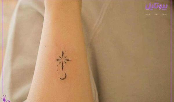 عکس تاتو صبر روی مچ دست