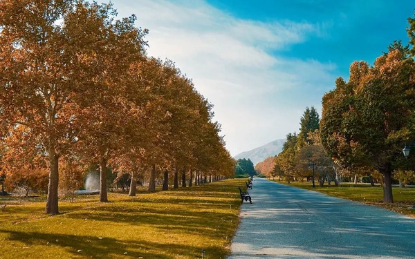 لوکیشن عکس پاییزی تهران