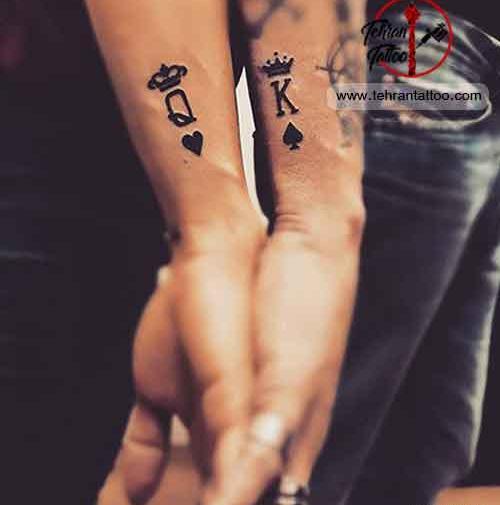 عکس تاتو ست عاشقانه جدید