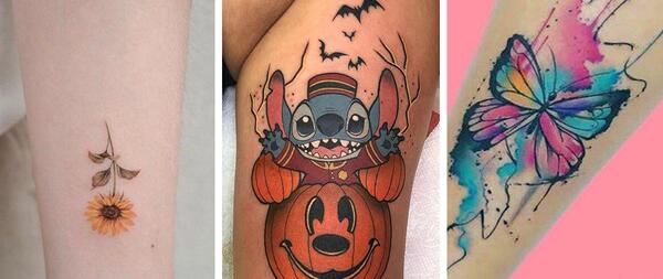 عکس تاتو سه بعدی دخترانه
