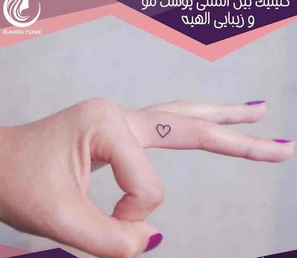 عکس تاتو روی انگشت حلقه