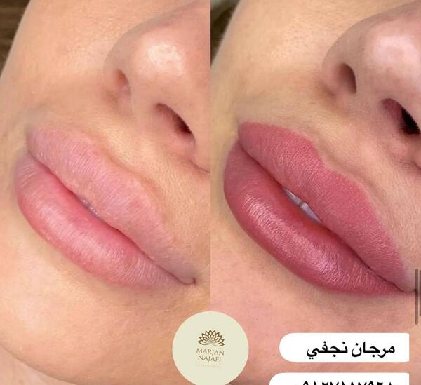 عکس تاتو خط لب چقدر ماندگاری دارد