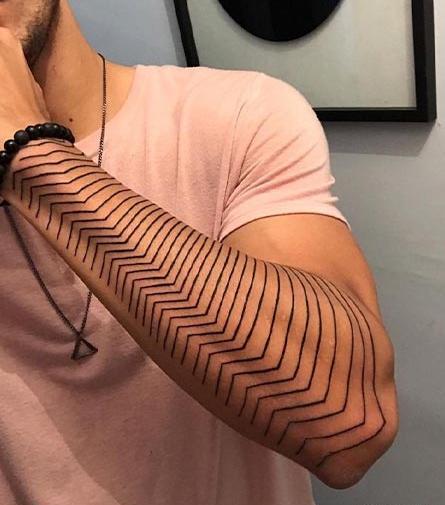 عکس تاتو خفن ساده