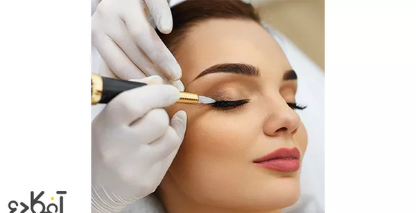 عکس تاتو خط چشم برای چشمهای ریز