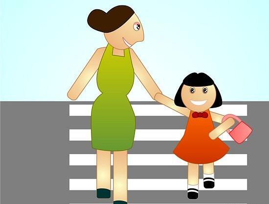 عکس تتوقف بشكل غير متوقع على ممر المشاة كيف تتصرف؟