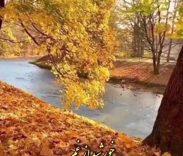 عکس کلیپ پاییزی برای استوری واتساپ