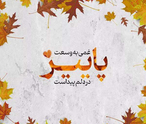 متن برای استوری عکس پاییزی