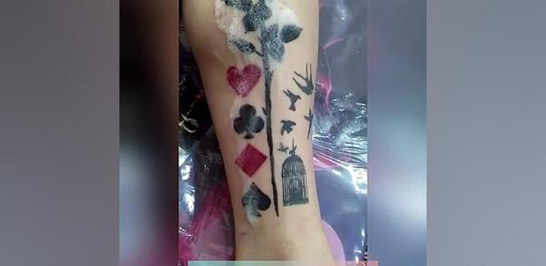 عکس تاتو پاسور