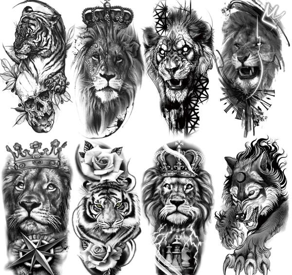 عکس تاتو اسد وتاج