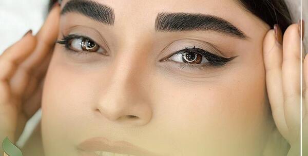 عکس تاتو ابرو در بارداری
