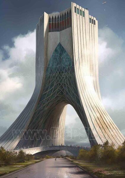 دانلود عکس برج آزادی تهران