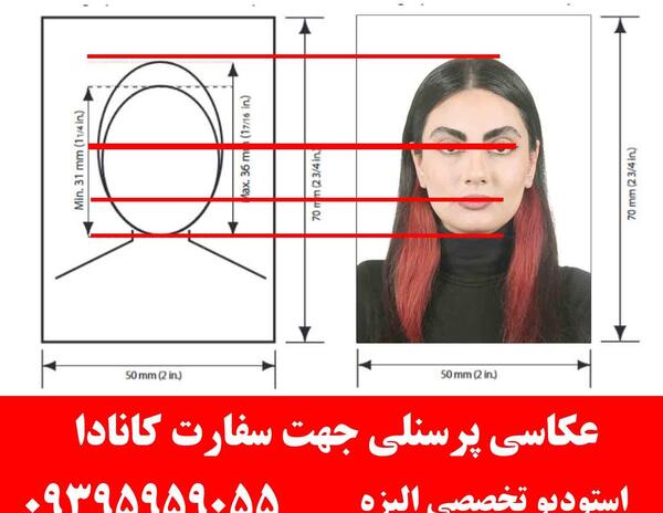 نحوه گرفتن عکس بیومتریک