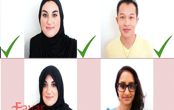 شرایط عکس پاسپورت برای اقایان