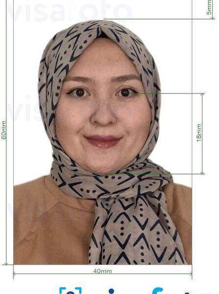 مشخصات عکس پاسپورت