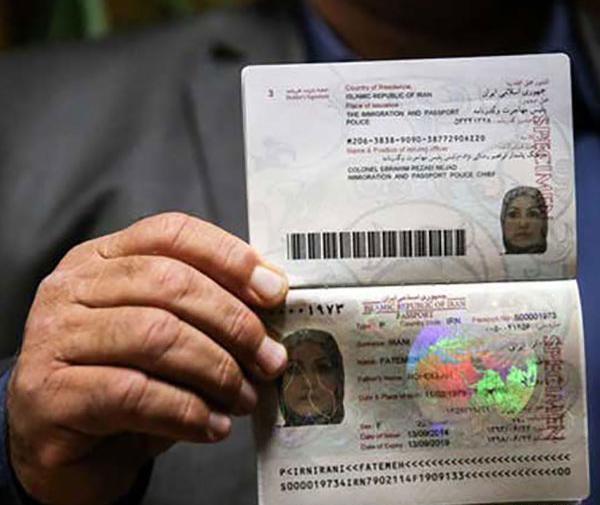 نوع عکس پاسپورت