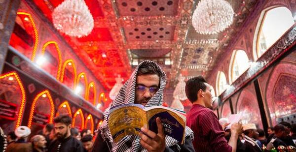 بين الحرمين غروب عکس کربلا