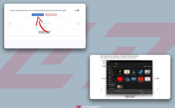 برنامه تبدیل عکس به پی دی اف آنلاین