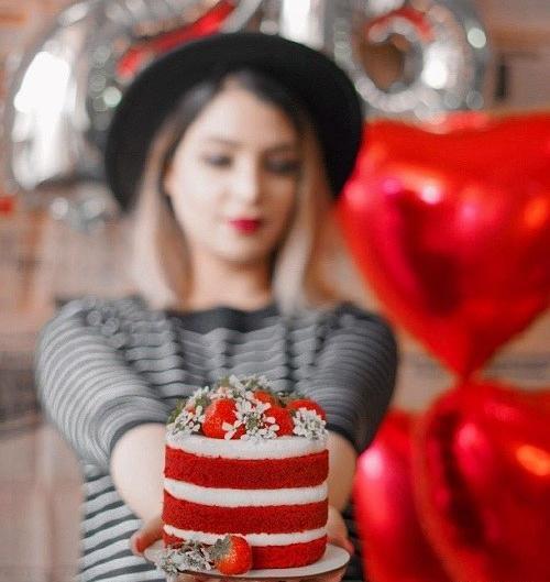 ایده عکس تولد برای خودم