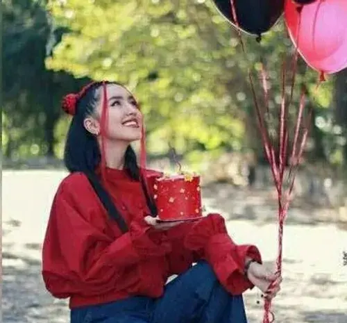 ایده عکس تولد ویسگون