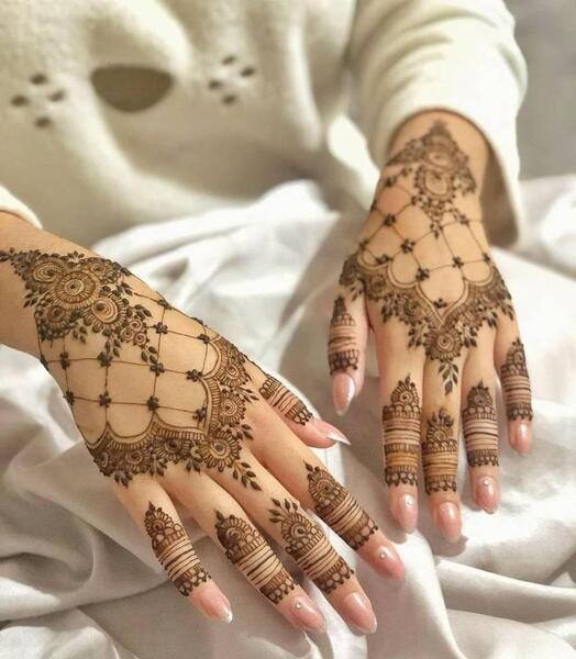 عکس های حنای دست