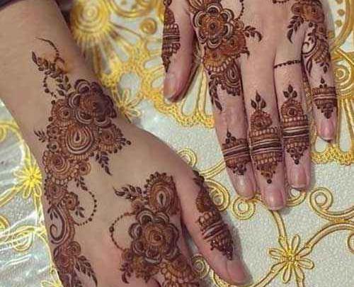 عکس های حنای دست