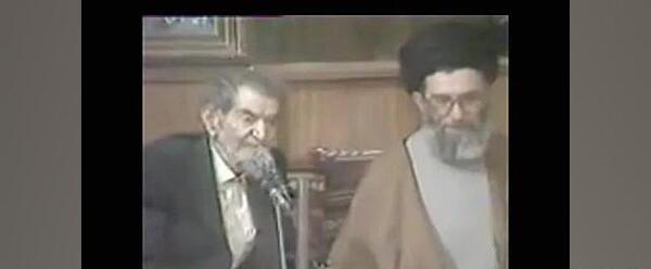 عکس خامنه ای با شهریار