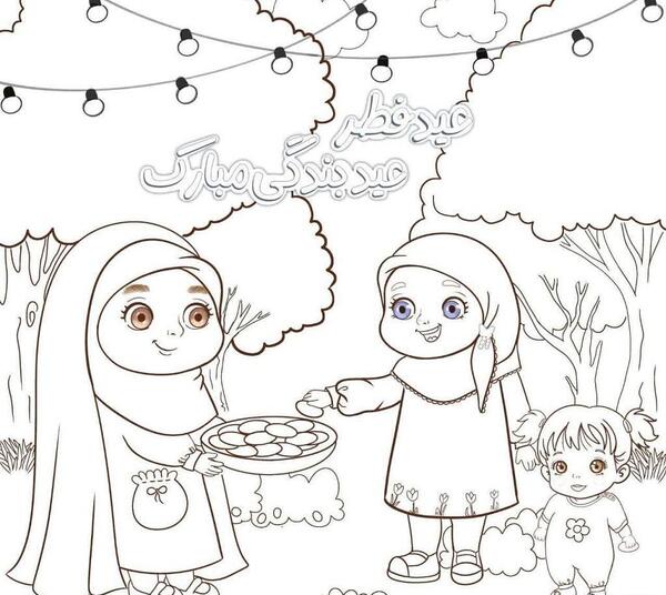عکس نقاشی عید فطر