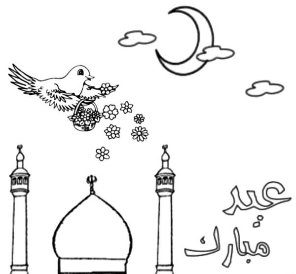عکس نقاشی عید فطر