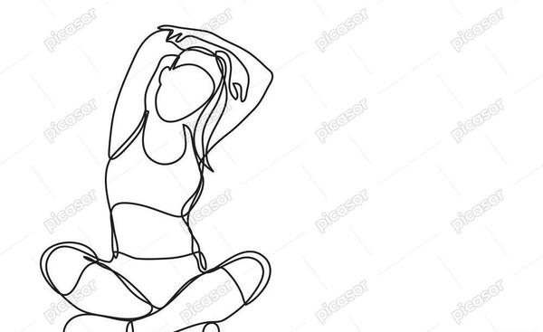 عکس نقاشی یک دختر جوان