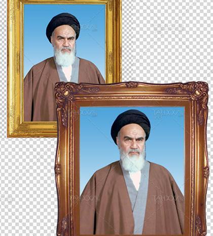 عکس تریاک کشیدن خمینی