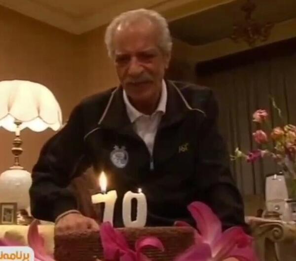 عکس تولد منصور