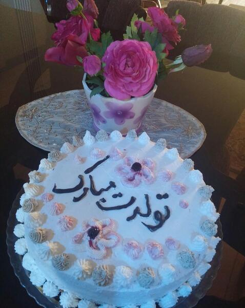 عکس کیک تولد ویسگون