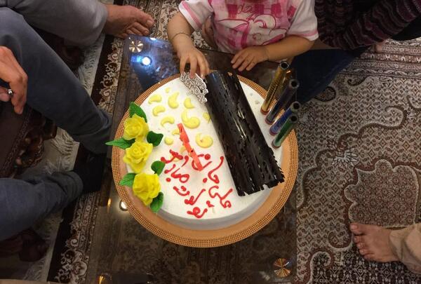 عکس کیک تولد ویسگون