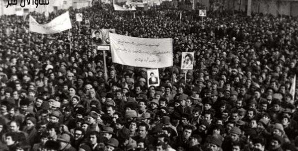 عکس تظاهرات انقلاب 57