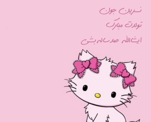 عکس تولد نسرین جان تولدت مبارک