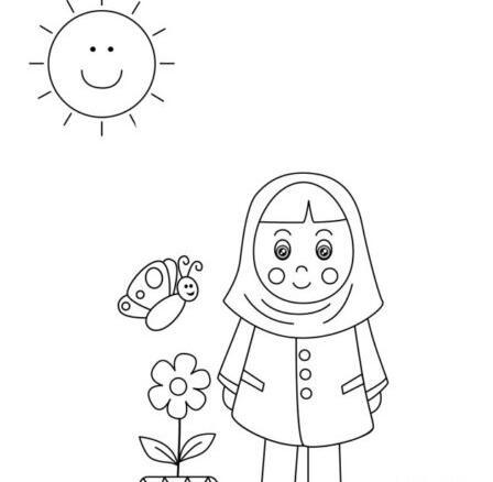 عکس نقاشی دختر خارجی