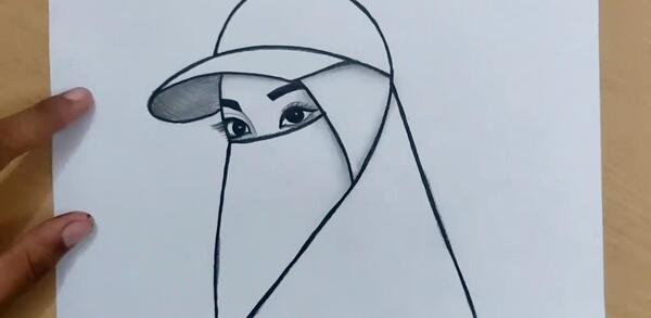 عکس نقاشی دختر دختر قشنگ