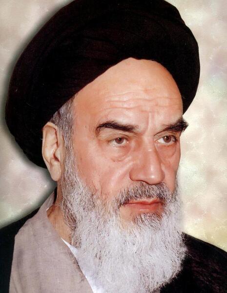 عکس خمینی ماه