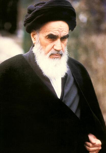 عکس خمینی ماه