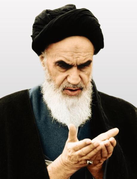 عکس خمینی ماه