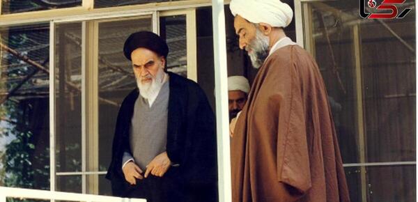 عکس خمینی تو ماه