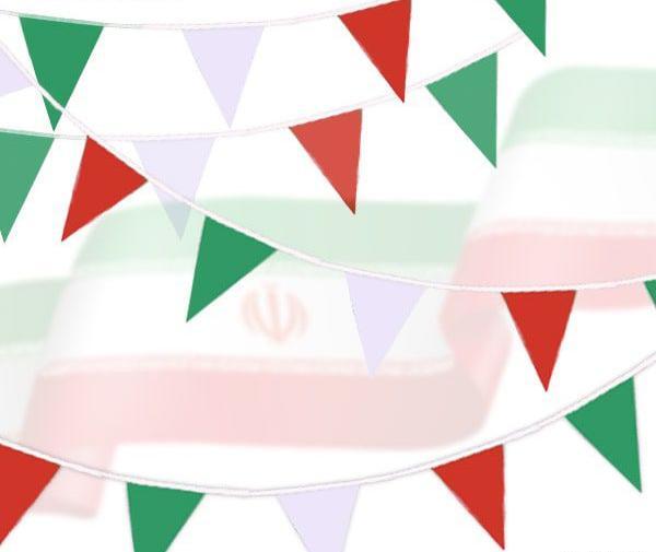 عکس پرچم ایران رنگی